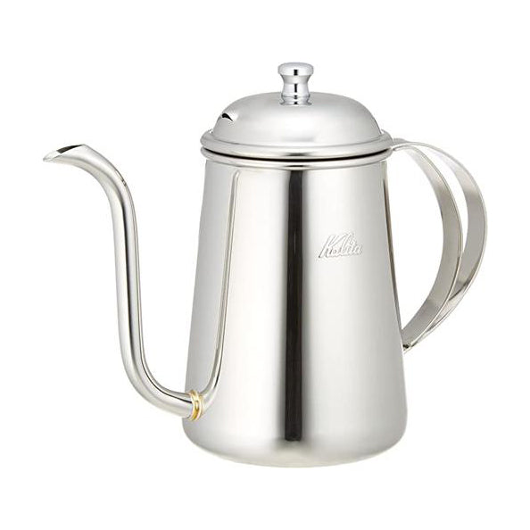 Kalita Wave Narrow Stainless Steel Gooseneck Kettle - 700ml - Brewer's Delight Coffee