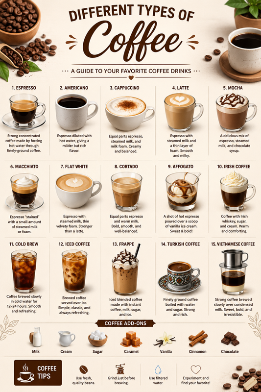 Coffee Recipes and Styles